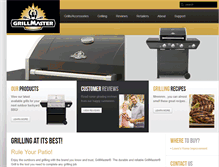 Tablet Screenshot of grillmasterbbqs.com